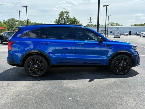 Sapphire Blue 2021 Kia Sorento SX-PRESTIGE