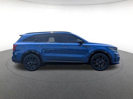 Sapphire Blue 2021 Kia Sorento SX-PRESTIGE
