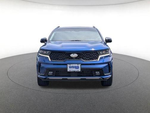 Sapphire Blue 2021 Kia Sorento SX-PRESTIGE
