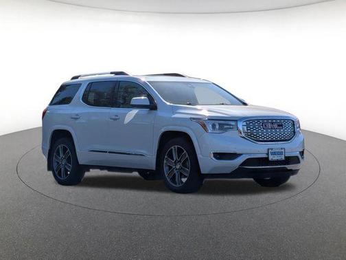 White Frost Tri-Coat 2018 GMC Acadia Denali