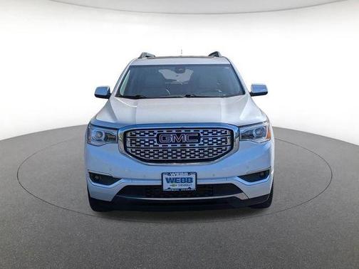 White Frost Tri-Coat 2018 GMC Acadia Denali