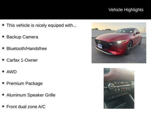 2019 Mazda Mazda3 AWD w/Premium Package