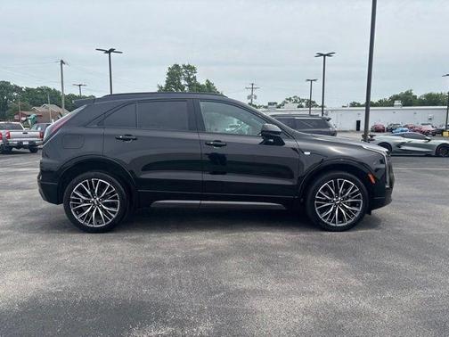 Stellar Black Metallic 2024 Cadillac XT4 Sport