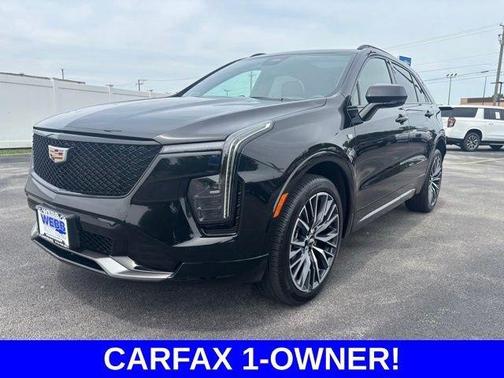 Stellar Black Metallic 2024 Cadillac XT4 Sport