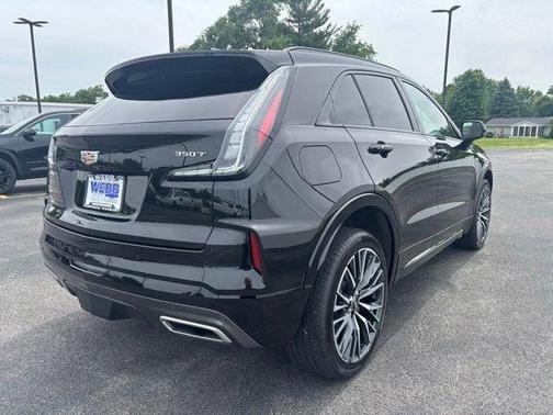 Stellar Black Metallic 2024 Cadillac XT4 Sport