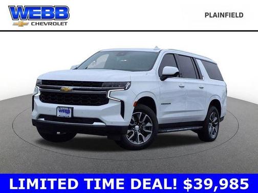 Summit White 2023 Chevrolet Suburban LS