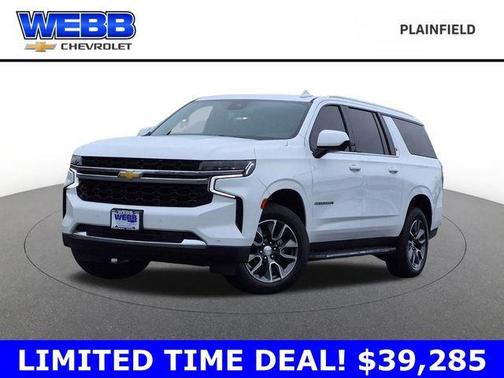 Summit White 2023 Chevrolet Suburban LS