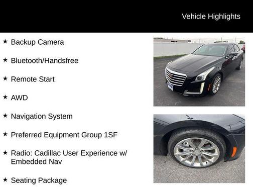 2017 Cadillac CTS 2.0L Turbo Luxury