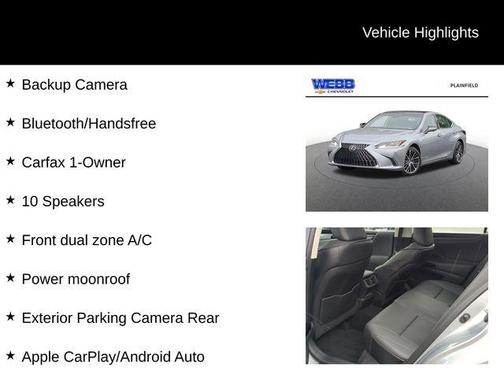2022 Lexus ES 350 Base