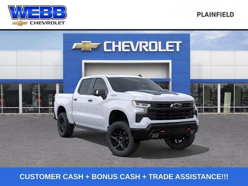 Summit White 2026 Chevrolet Silverado 1500 LT Trail Boss Truck