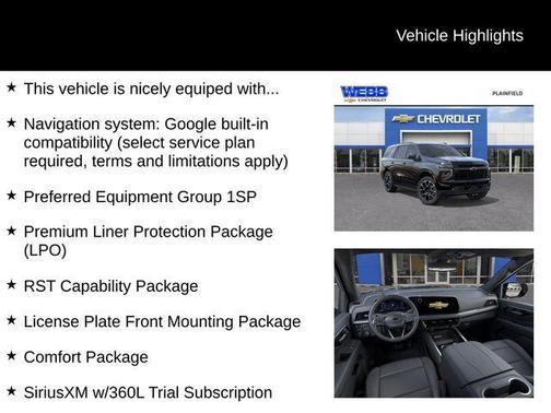 2026 Chevrolet Tahoe RST