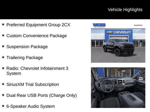2025 Chevrolet Silverado 1500 Custom Trail Boss