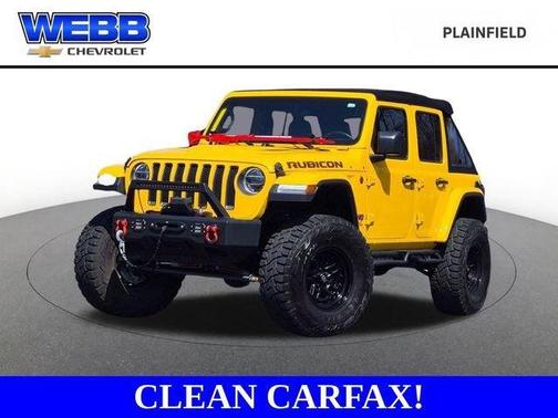 Baja Yellow Clearcoat 2019 Jeep Wrangler Unlimited Rubicon SUV