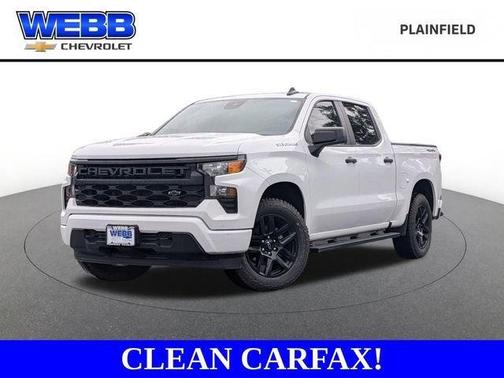 Summit White 2022 Chevrolet Silverado 1500 Custom