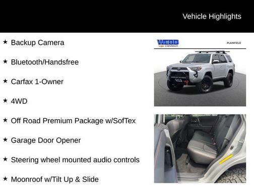 2022 Toyota 4Runner TRD Off Road Premium