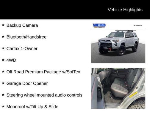 2022 Toyota 4Runner TRD Off Road Premium