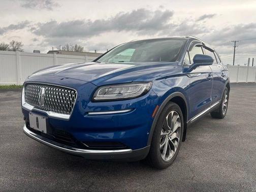 Blue 2021 Lincoln Nautilus Reserve