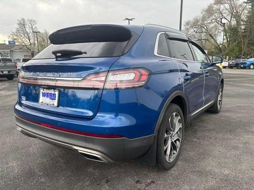 Blue 2021 Lincoln Nautilus Reserve