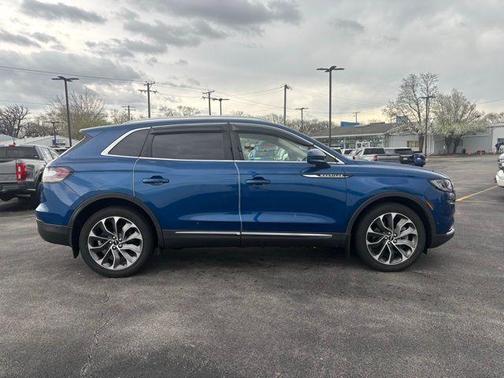 Blue 2021 Lincoln Nautilus Reserve