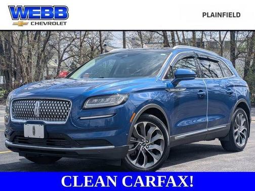 Blue 2021 Lincoln Nautilus Reserve