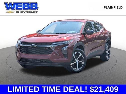 Crimson Metallic 2025 Chevrolet Trax 1RS