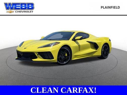 Accelerate Yellow Metallic 2023 Chevrolet Corvette Stingray w/2LT