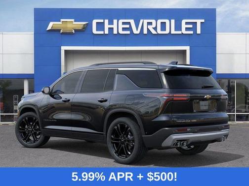 Mosaic Black Metallic 2026 Chevrolet Traverse LT