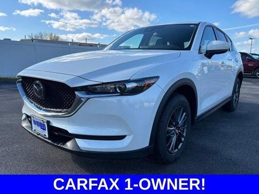Snowflake White Pearl 2021 Mazda CX-5 Touring