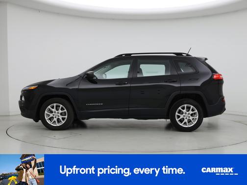 Black 2015 Jeep Cherokee Sport