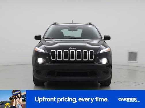 Black 2015 Jeep Cherokee Sport