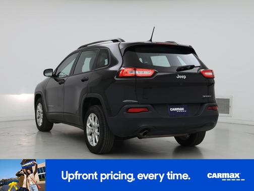 Black 2015 Jeep Cherokee Sport