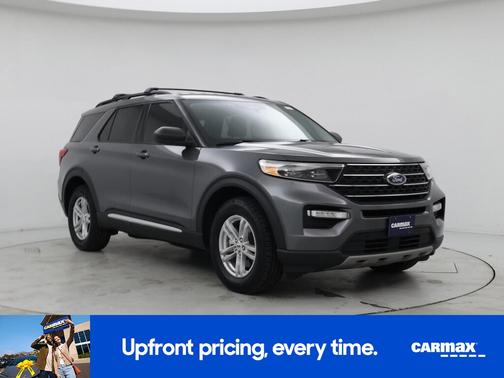 Gray 2022 Ford Explorer XLT
