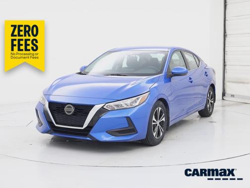 Blue 2020 Nissan Sentra SV