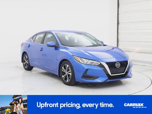 Blue 2020 Nissan Sentra SV