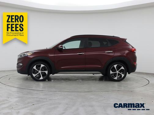 Burgundy 2017 Hyundai TUCSON Limited