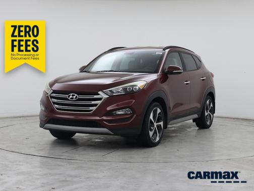 Burgundy 2017 Hyundai TUCSON Limited