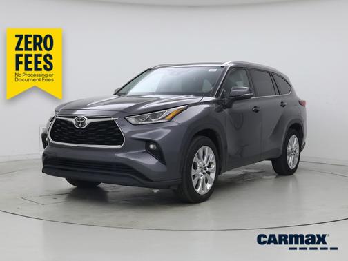 Gray 2021 Toyota Highlander Limited