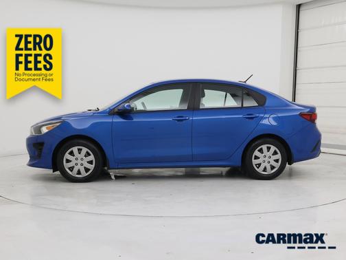 Blue 2021 Kia Rio S