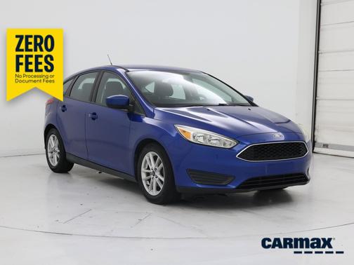 Blue 2018 Ford Focus SE