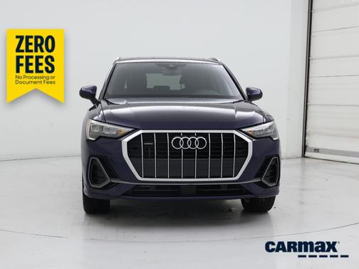 Blue 2021 Audi Q3 S-Line Premium