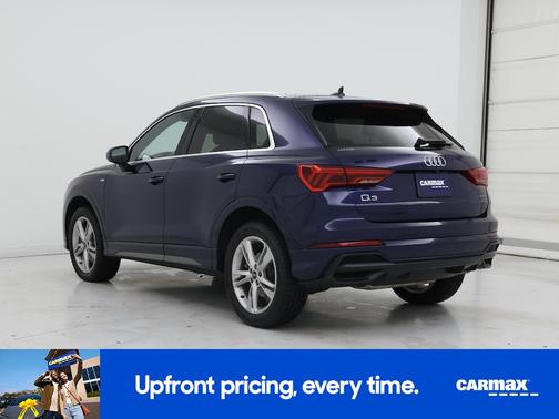 Blue 2021 Audi Q3 S-Line Premium