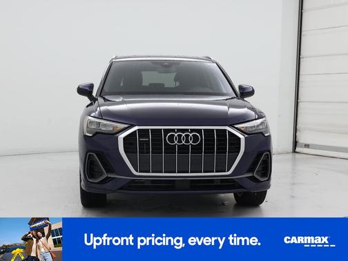 Blue 2021 Audi Q3 S-Line Premium