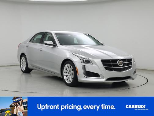 Silver 2014 Cadillac CTS Luxury
