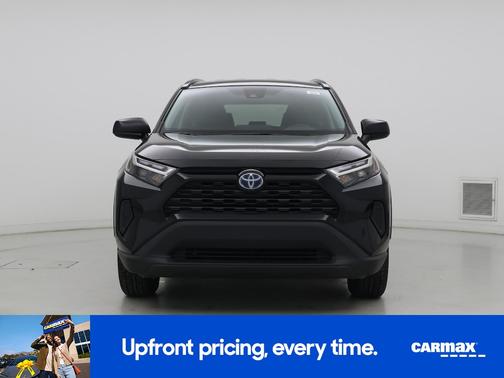 Black 2023 Toyota RAV4 Hybrid LE
