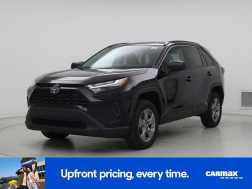Black 2023 Toyota RAV4 Hybrid LE