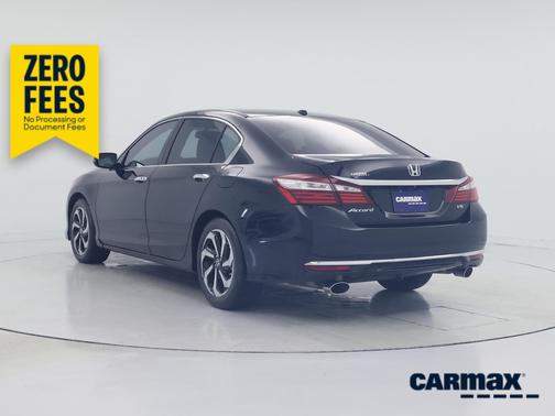 Black 2017 Honda Accord EX-L
