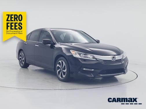 Black 2017 Honda Accord EX-L