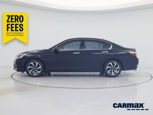 Black 2017 Honda Accord EX-L