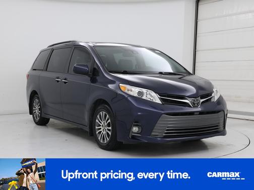 Blue 2020 Toyota Sienna XLE