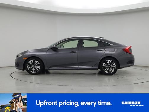 Gray 2018 Honda Civic EX-L